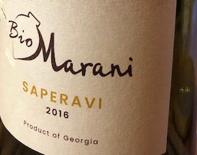 Kinkally adds BioMarani Saperavi to its wine list